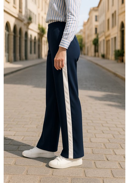 Yanı Şeritli Bayan Eşofman 2iplik Kompakt A++Kaliteli Kumaş