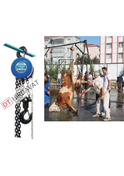 5 mt Zincirli Caraskal, 2 Ton Kapasiteli, 6 mm Kalınlık