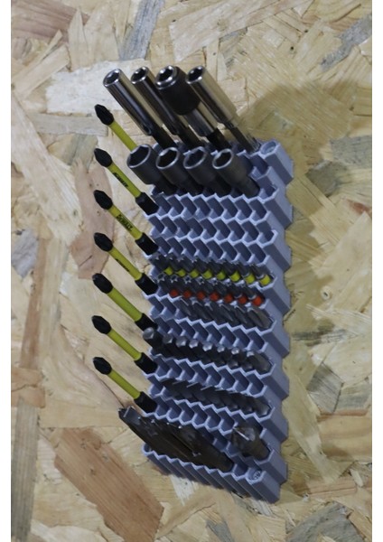 140 Adet Hex Bits Uç Organizeri, Pratik ve Düzenli Saklama Çözümü fiyatları