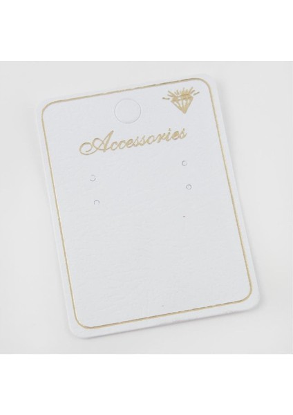 4 Delikli Küpe Kartı