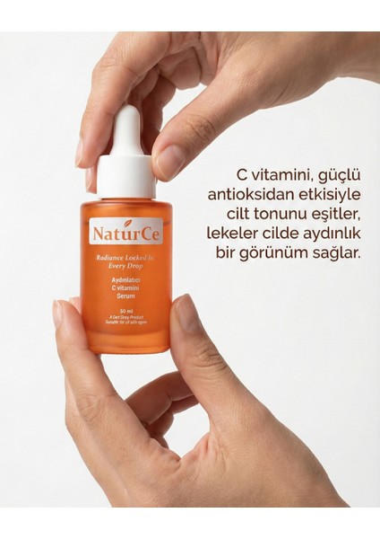 Aydınlatıcı C Vitamini & Ferulik Asit Serumu - Antioksidan Etkili fırsatları