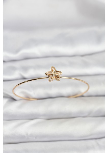 Yıldız Model Gold Renk Bileklik - Lisinya