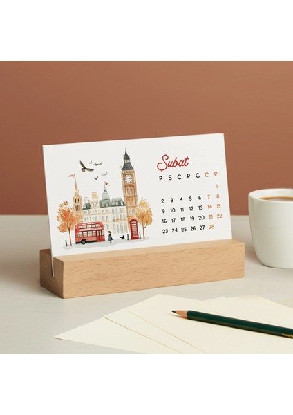 2026 Masa Takvimi - Dünya Şehirleri & Ünlü Ikonik Simge Yapıları | Paris, Londra, Istanbul, New York, Marrakech, Tokyo, Floransa, Santorini, Amsterdam fiyatları