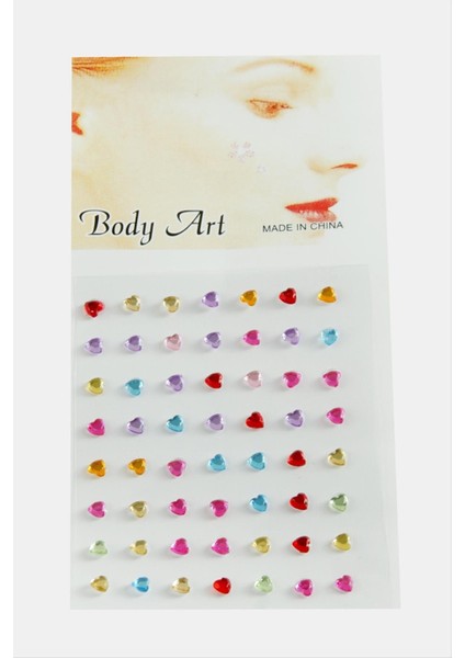 56 Adet Kalp Yapışkan Hızma