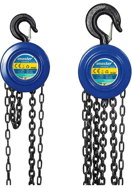 Gordonx 1 Ton 3 Metre Zincirli Caraskal Mavi, Güçlü ve Dayanıklı Kullanım fiyatları