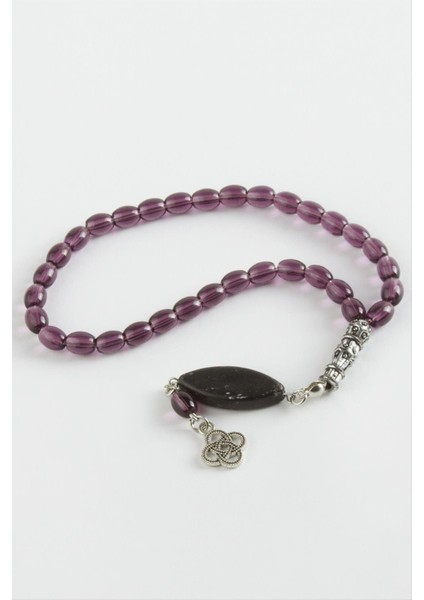 Mısır Kesim Cam Taş Tesbih 6 mm