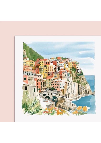 Italya Temalı 2026 Masa Takvimi | Rustik Ahşap Standlı Masaüstü Takvim indirimleri