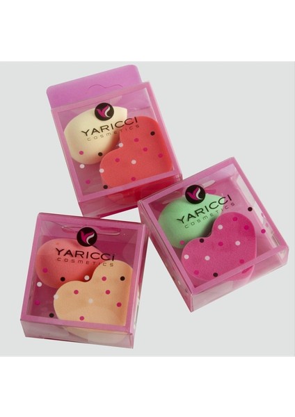 2 Adet Kalp Süngeri Minik