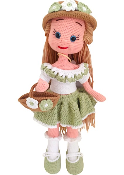 Elyapımıyeşil Elbiseli Polish Bebek