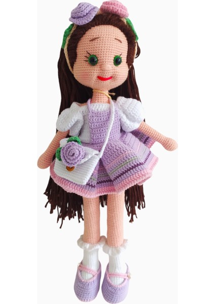 El Yapımı Lila Elbiseli Polish Bebek fiyatları