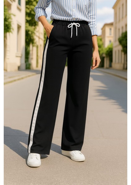 Yanı Şeritli Bayan Eşofman 2iplik Kompakt A++Kaliteli Kumaş