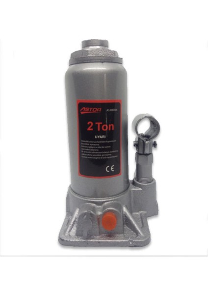 2 Ton Şişe Kriko, Dayanıklı ve Güçlü, Hafif ve Kullanışlı