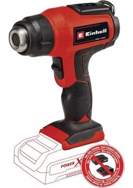 Akülü Sıcak Hava Tabancası 18V, 2 Kademe, Li-Ion, Solo Power X-Change