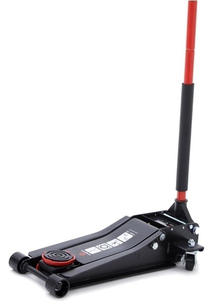 3 Ton Çift Pistonlu F1 Alçak Profil Timsah Kriko 35 kg Profesyonel