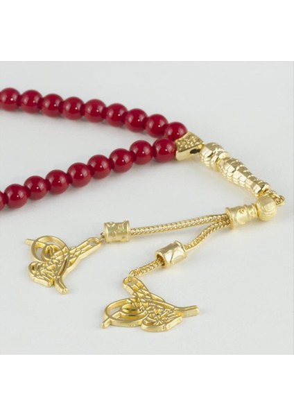 Kaplangözü & Akik Doğaltaş Tesbih 8 mm