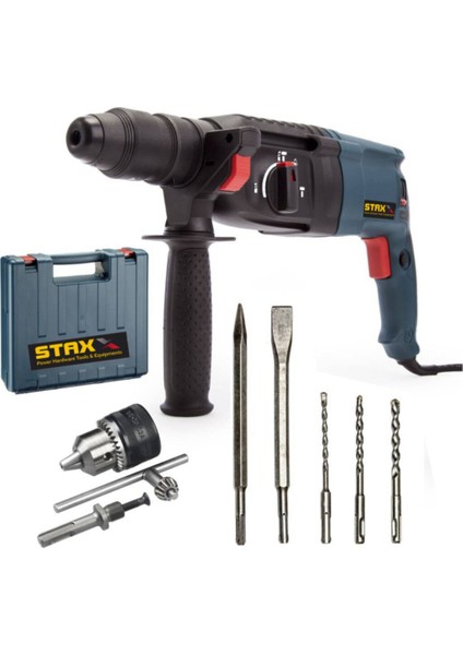 3500W 5.5j Kırıcı Delici ve Boya Karıştırıcı Seti, 5 Adet Sds Uç