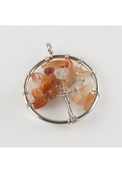 Akik Doğaltaş Kolye Ucu