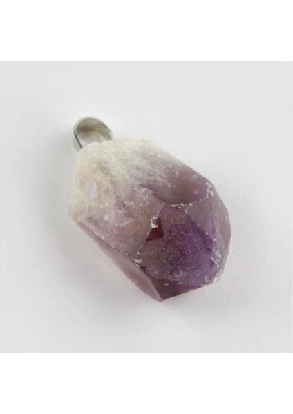 Amatist Doğaltaş Kolye Ucu