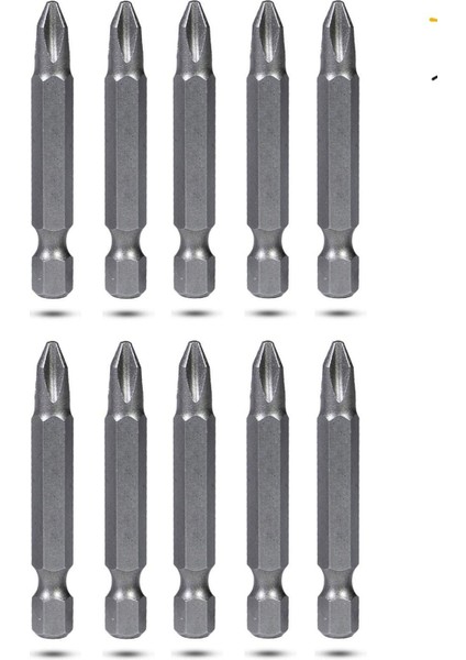 10 Adet Bhd Yıldız Bits Uç Ph2 50MM, Dijital ve Profesyonel Kullanım