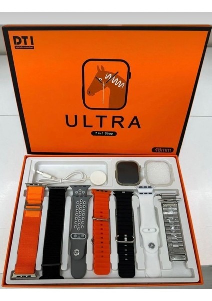 49MM Akıllı Saat, Tam Ekran, Sesli Arama, Çoklu Marka Uyumlu