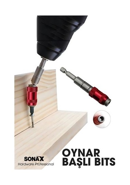 Manyetik Oynar Başlı Matkap Ucu Oynar Başlı Bits