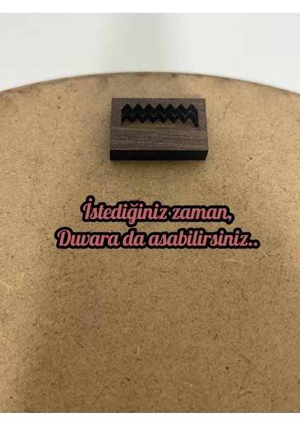 Yeni Doğan Isime Özel Doğum Panosu | Ayak Izli Doğum Hediyesi Standlı ve Asılabilir | 20 cm indirimleri