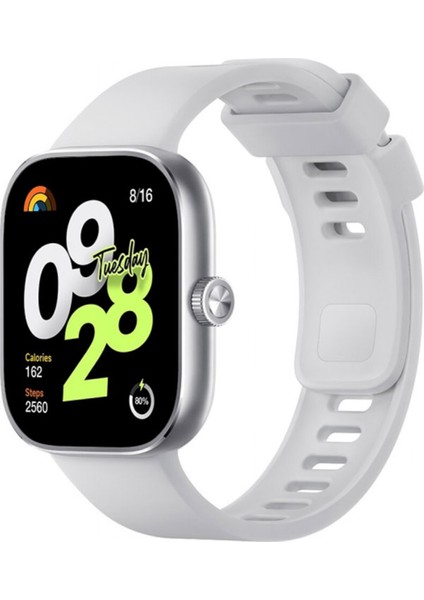 Gümüş Redmi Watch 4 Akıllı Saat, Sesli Görüşme Özellikli, Xiaomi Garantili fiyatları