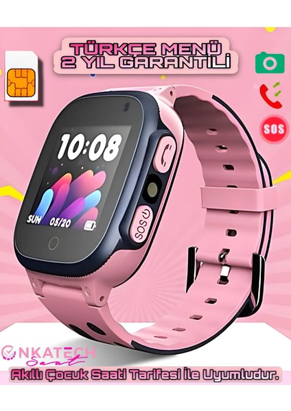 Sim Kartlı Lbs Konum Takipli Çocuk Saati, Güvenle Kullanım Sağlar