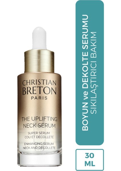 The Uplifting Boyun ve Dekolte Bölgesi Ince Çizgi ve Kırışıklık Azaltıcı Serumu 30ML