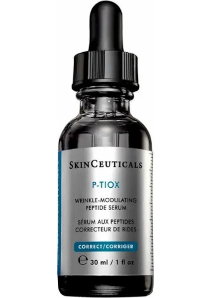 P-Tıox 9 Farklı Kırışıklık Görünümüne Karşı Bakım Sağlayan Peptit Serum 30ML Yeni