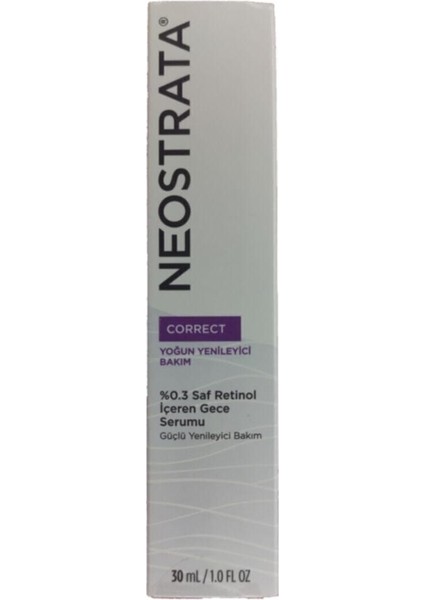 Retinol Içerikli Cilt Bariyer Onarıcı Kırışıklık Karşıtı Gece Serumu 30 ml PSSNS.148 fiyatları