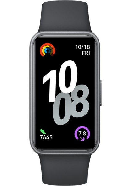 Siyah Akıllı Bileklik, Sağlıklı ve Şık Takip Cihazı