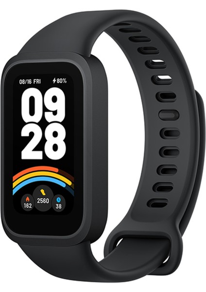 Sağlıklı Yaşam Için Çok Fonksiyonlu Siyah Akıllı Bileklik