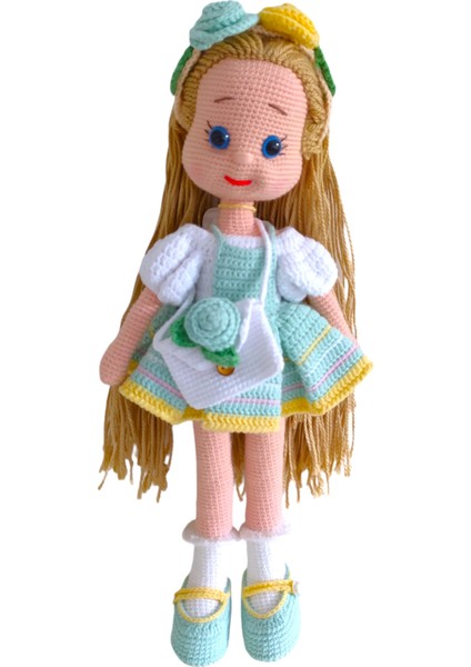 El Yapımı Gül Çantalı Polish Bebek