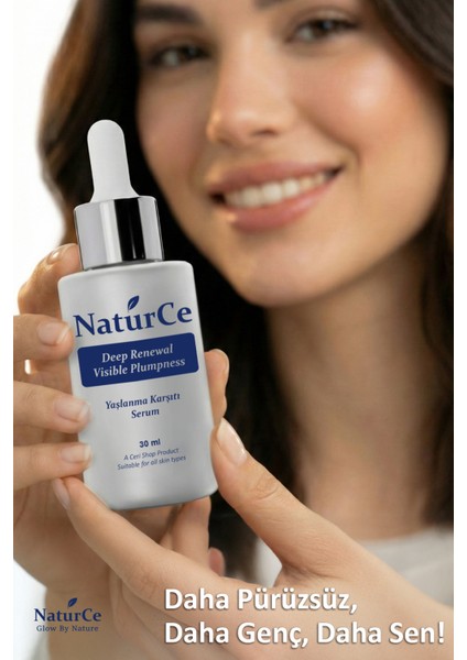 Kırışıklık ve Yaşlanma Karşıtı Anti-Aging Serum Kolajen Destekli