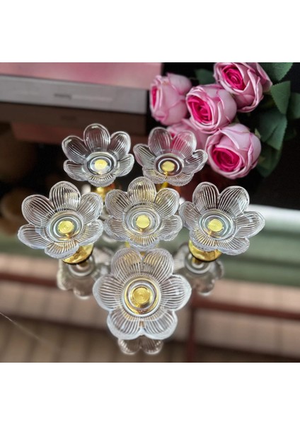 Papatya Kahve Yanı Lokumluk 6’lı – Altın Ayaklı Şık Sunum Seti fiyatları