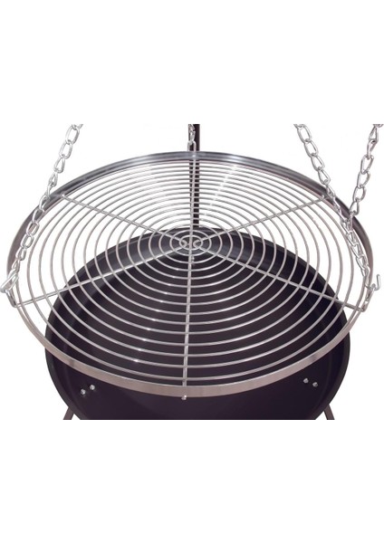 Ateş Çukurlu Mangal Tripod Izgara Ayarlanabilir Zincirli Mangal fırsatları