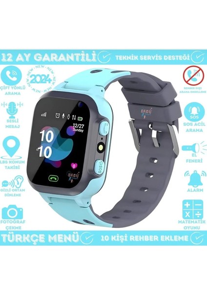 Çocuklar Için Akıllı Saat, Sim Kartlı, Konum ve Uzaktan Dinleme Özelliği