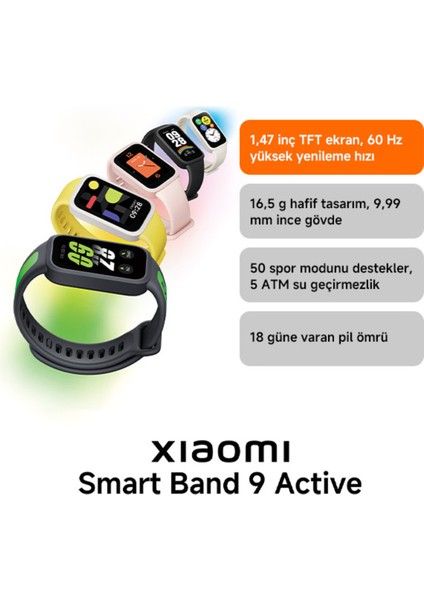 Yeşil Akıllı Bileklik, Sağlıklı Yaşam Takibi, Xiaomi Garantili fiyatları