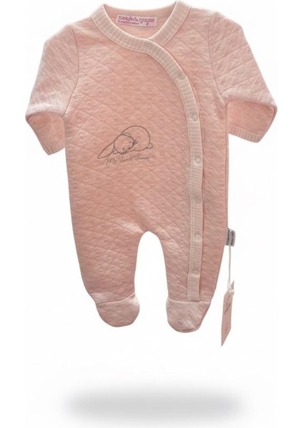 Unisex Model %100 Pamuklu Organik Kumaş Prematüre Bebek Tulumu