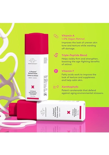 A-Passioni Retinol Kırışıklık Karşıtı Krem F Vitaminli Aydınlatıcı, Onarıcı ve Vegan Yüz Kremi 30 ml modelleri