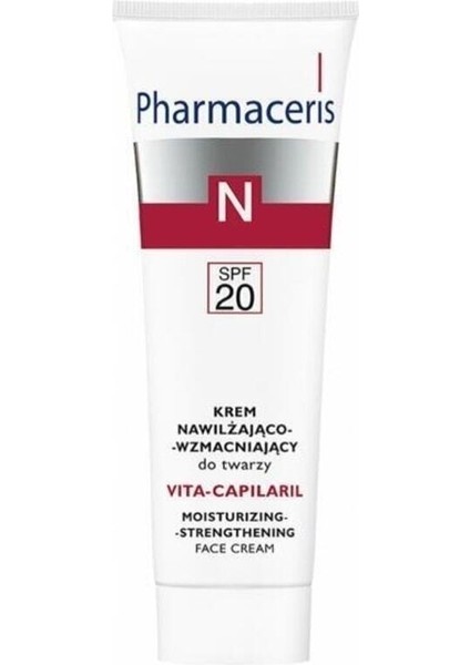 N Vita-Capilaril Spf 20 Nemlendirici Güçlendirici Yüz Kremi 50 ml Pssns