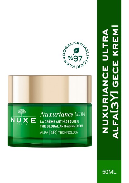 Cildin Yenilenme Sürecini Destekleyen, Yoğun Nemlendirici Gece Kremi 50 ml