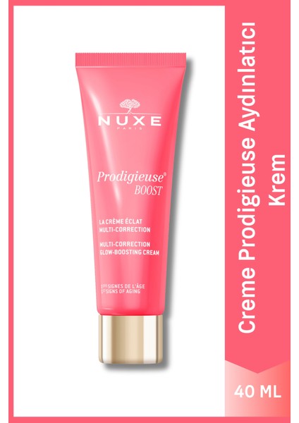 Cilde Işıltı Kazandıran, Mat ve Solgun Görünümü Canlandıran Aydınlatıcı Krem 40ML