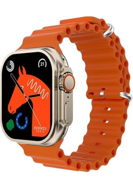 Sağlıklı Yaşam Akıllı Saat, 2.01" Ekran, Uyku ve Kalp Izleme, Su Geçirmez