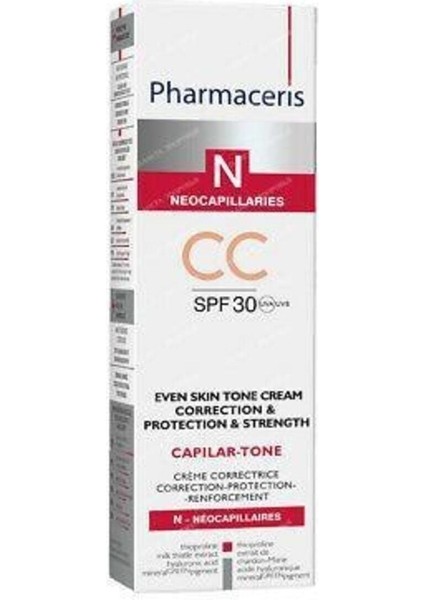 Kızarık ve Hassas Ciltlerde Cilt Kusurlarını Kapatıcı SPF30 Krem 40 ml