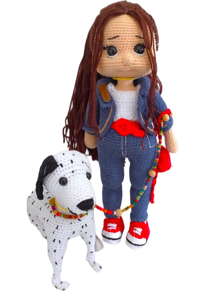 El Yapımı Dalmaçya Köpekli Bebek