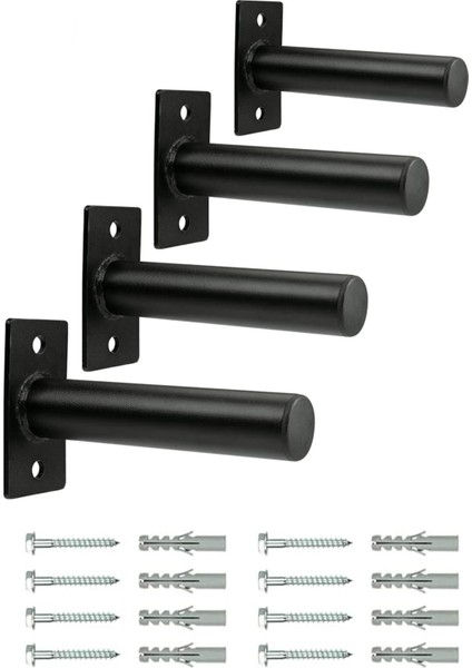 Duvar Montajlı Olimpik Ağırlık Plaka Depolama Barı | Metal Plate Holder | Fitness Plaka Askısı