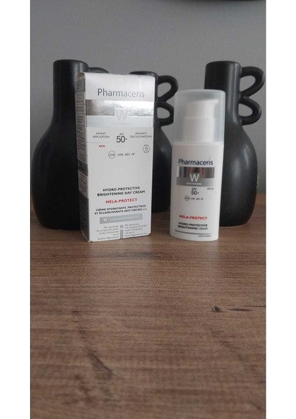 Yeni Ürün W Albucin Mela-Protect Üçlü Etkili Beyazlatıcı Gündüz Kremi SPF50 30 ml PSSNSS64