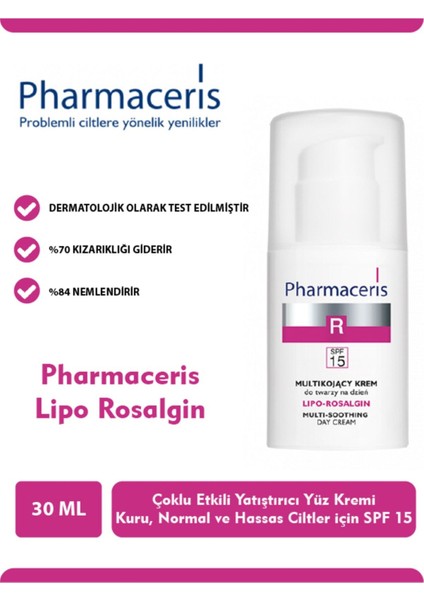Lipo Rosalgin Cream For Dry Skin 30 ml Kuru Ciltler Için Yatıştırıcı Krem PSSNSS68